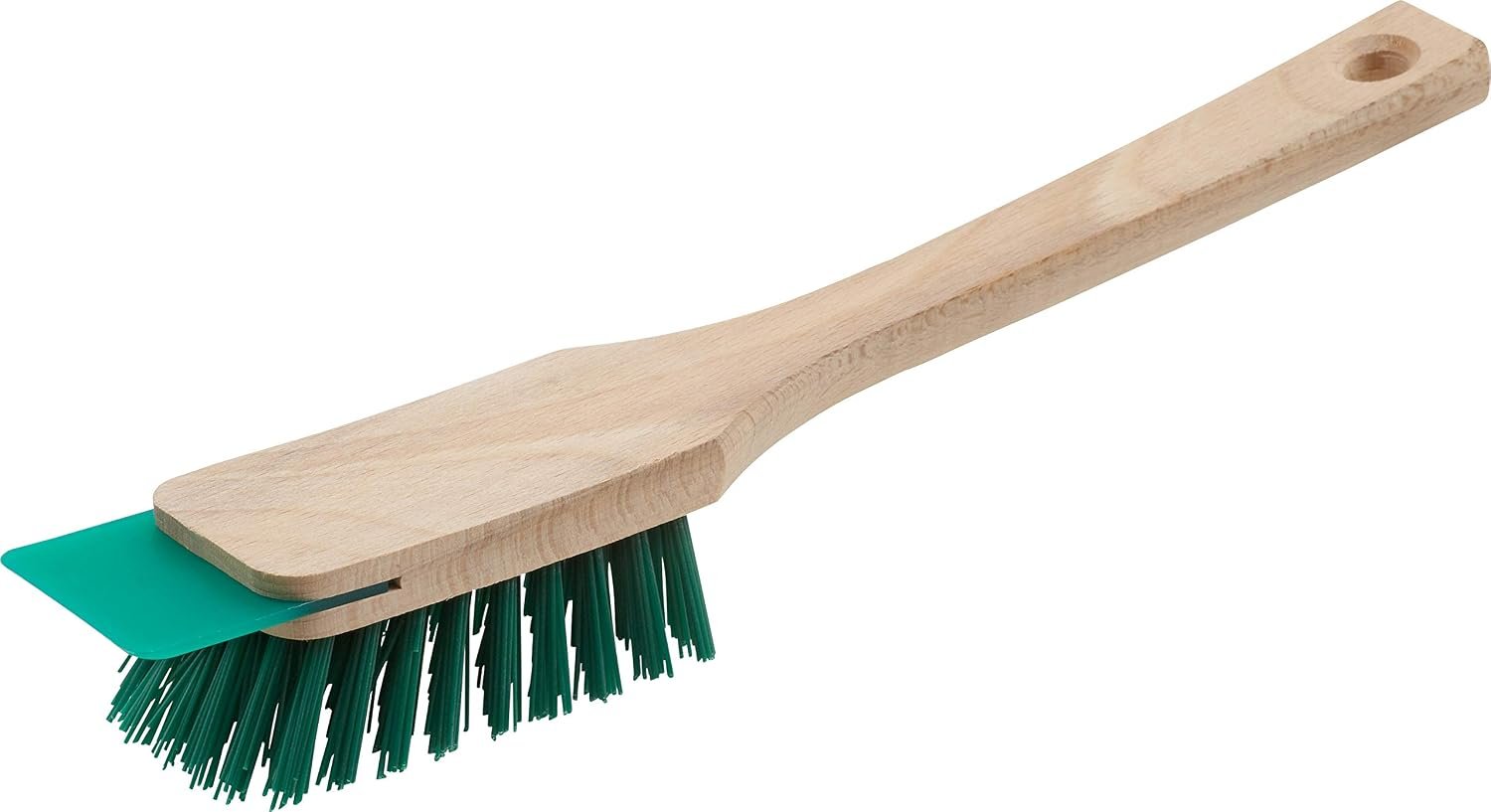 Cepillo con raspador Meister para limpiar cortacéspedes