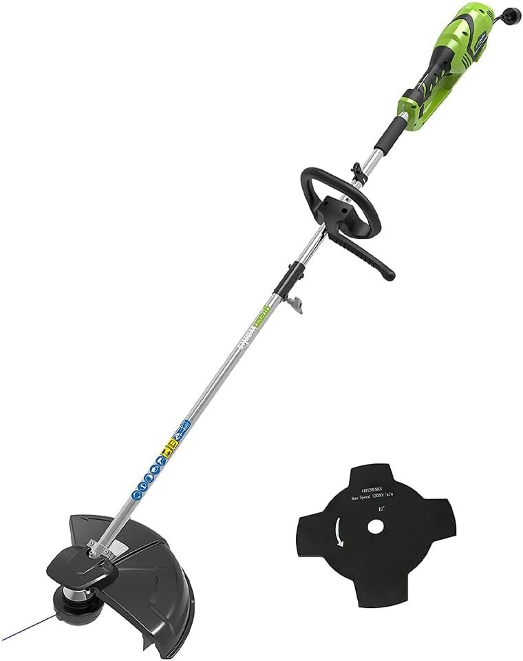 Cortabordes y desbrozadora eléctrica Greenworks GST1246