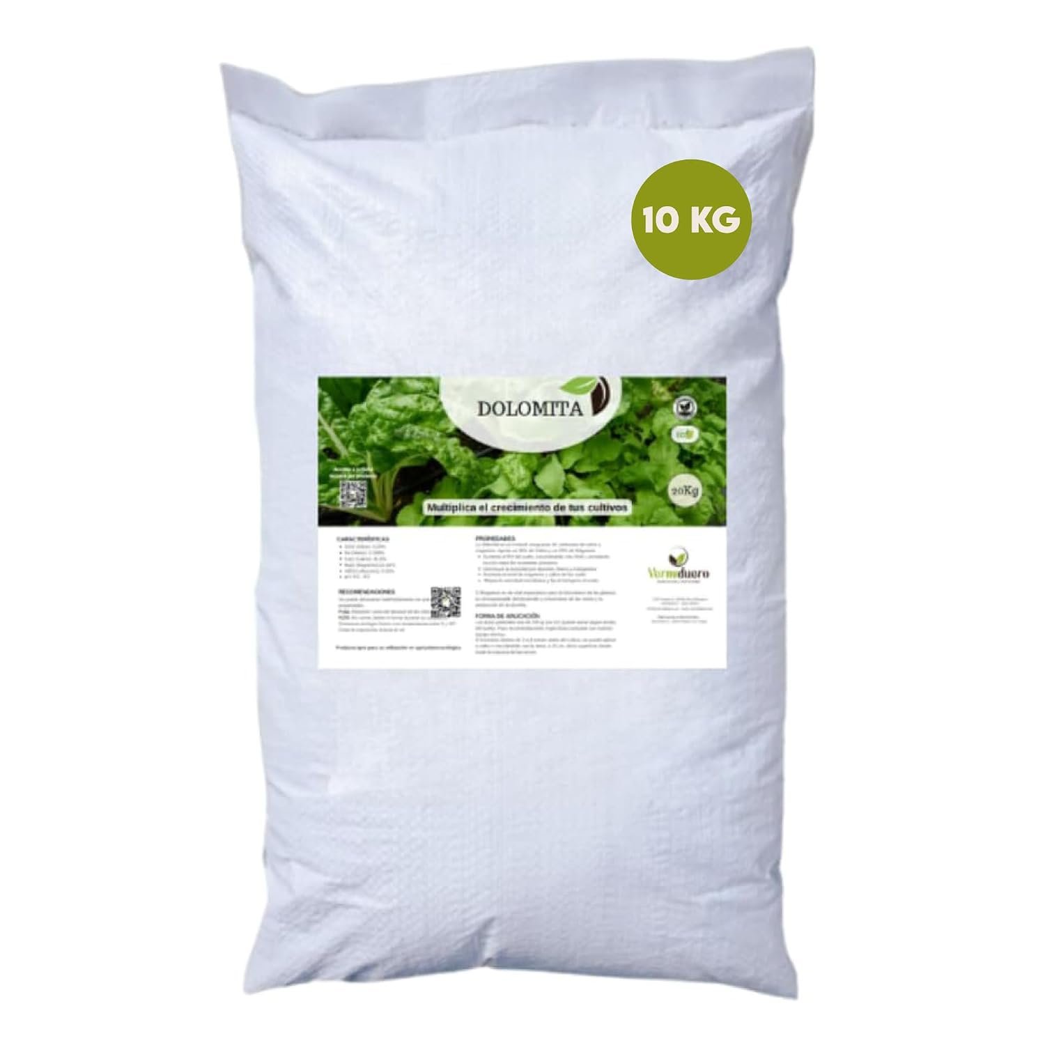 Saco Vermiduero de dolomita agrícola de 10 kg