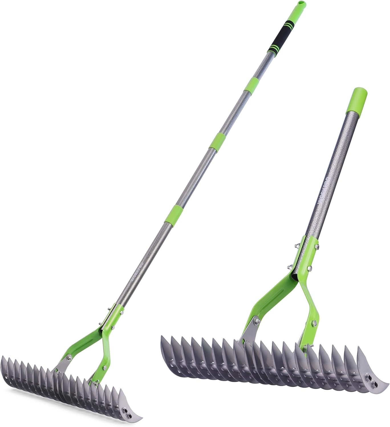 Rastrillo escarificador manual WORKPRO con mango ajustable
