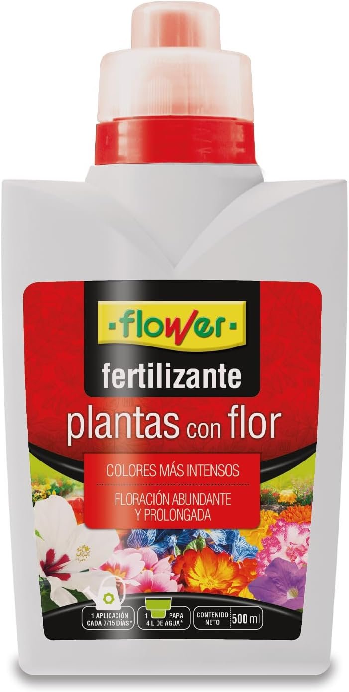 Botella Flower de fertilizante líquido para plantas con flor