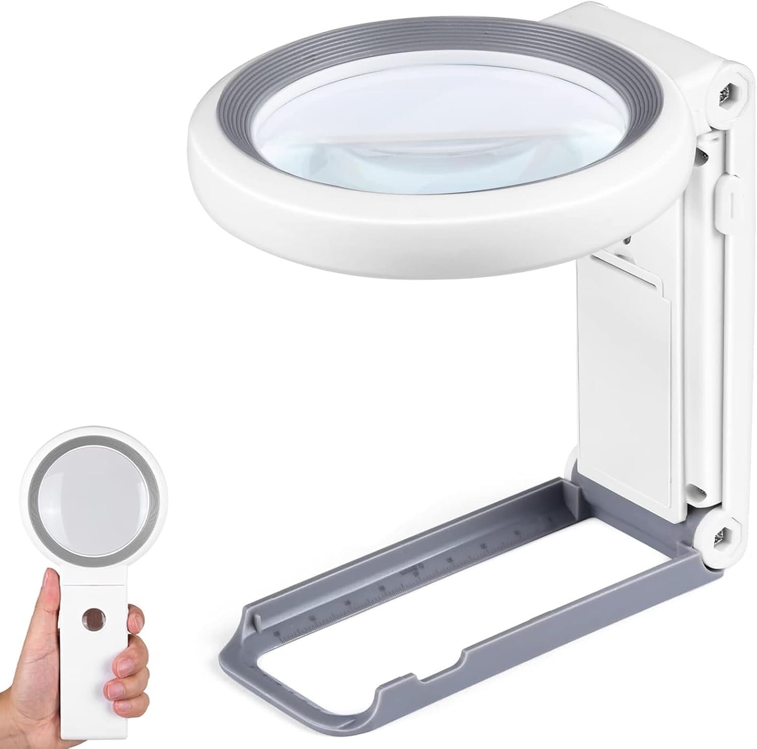 Lupa de aumento con iluminación LED