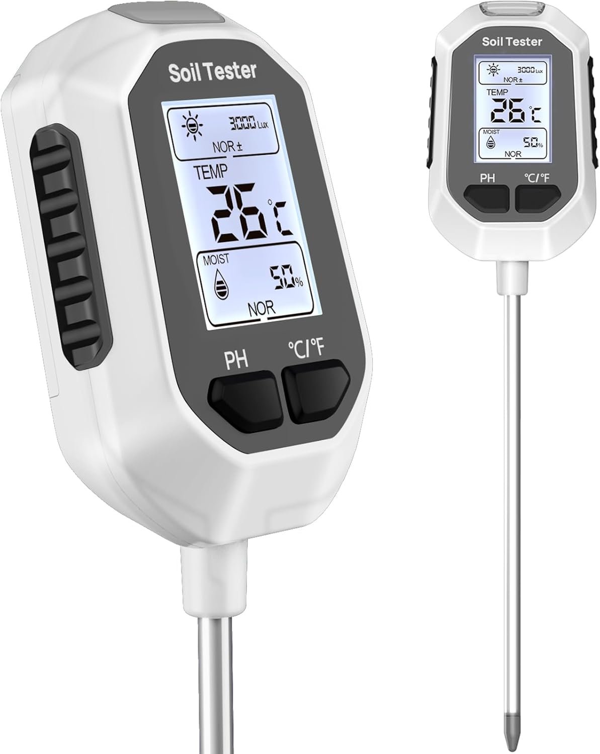 Medidor digital de suelo YAMRON con pantalla LCD