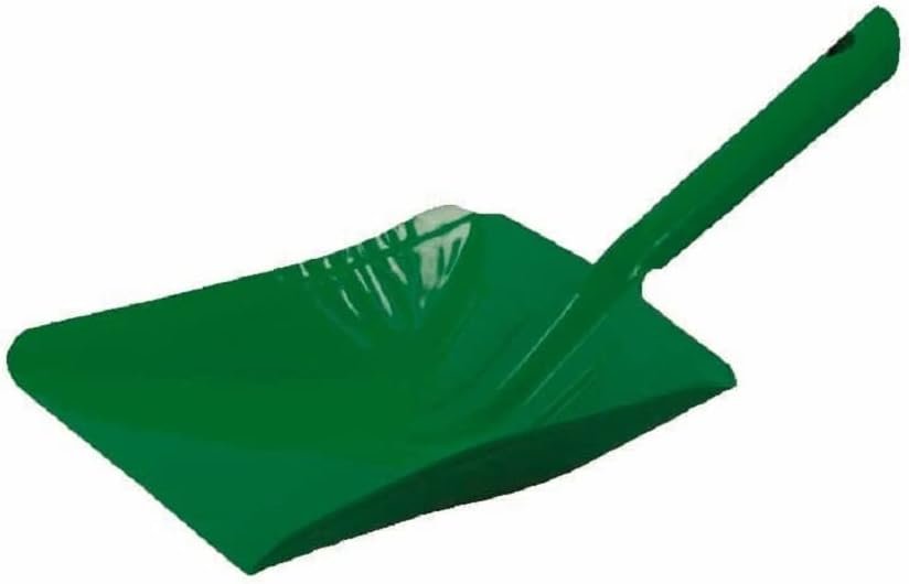 Recogedor de mano Nespoli de metal verde