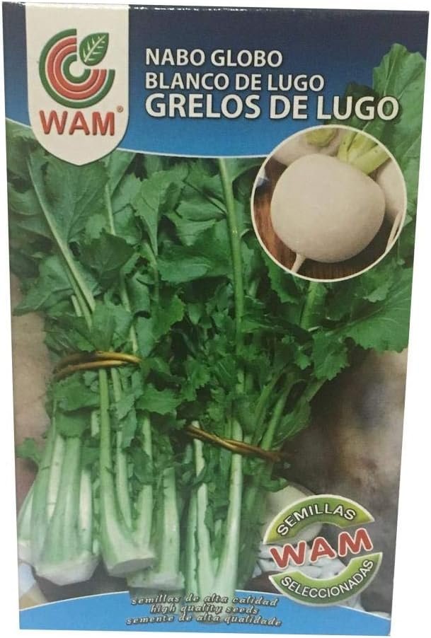 Envase WAM de semillas de grelos de Lugo de 100 g