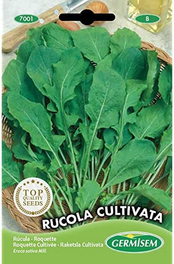 Sobre Germisem de semillas de rúcula Rucola Cultivata de 8 g