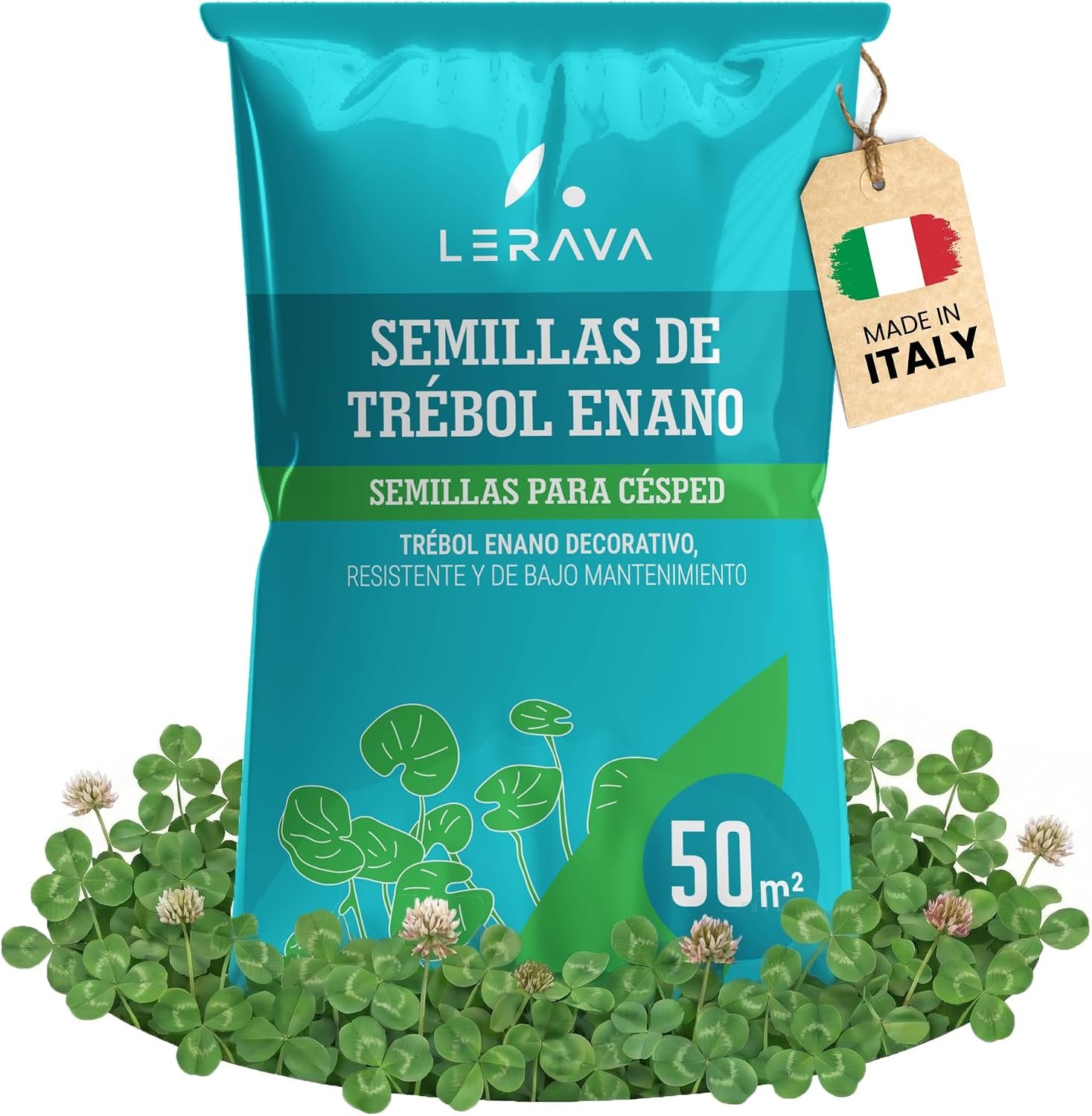 Envase LERAVA de semillas de trébol blanco enano de 200 g