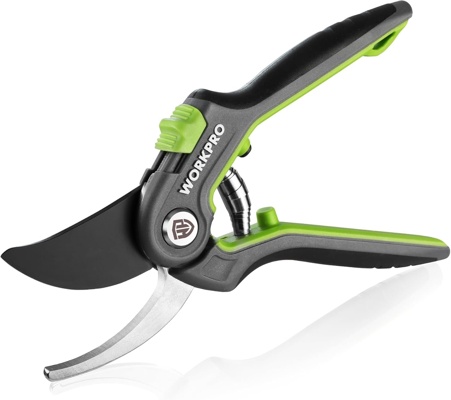 Tijera de podar WORKPRO con hoja curva